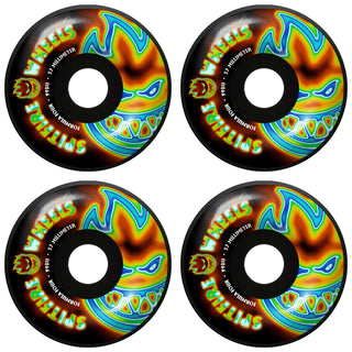 Spitfire Skateboard Wheels 57mm F4 99A Radioactive Bighead Black
