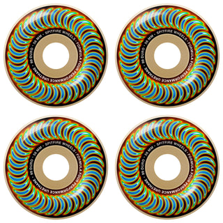 Spitfire Skateboard Wheels 56mm F4 99A Radioactive Classic Natural