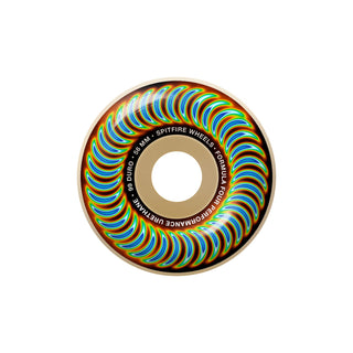 Spitfire Skateboard Wheels 56mm F4 99A Radioactive Classic Natural