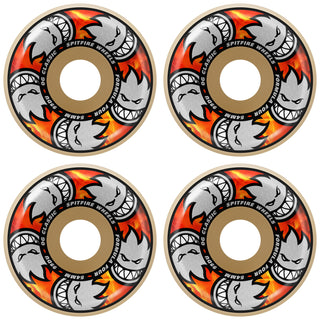 Spitfire Skateboard Wheels 54mm F4 99A Multiball OG Classic Natural
