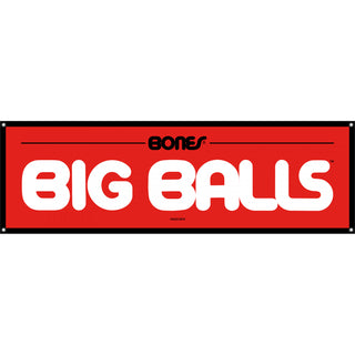 Bones Bearings Banner Big Balls 17" x 45"