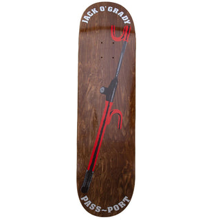 Passport Skateboard Deck Jack O'Grady Lock Up 8.38" x 32.125"