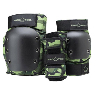 Pro Tec 3-Pack Padsc Camo Size Ym