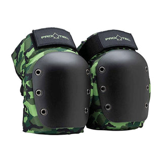 Pro Tec Skateboard  Knee Pads Camo Size Youth