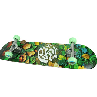 Push Skateboard Complete Forest Green Green 7.75" Side View