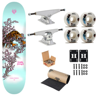 Powell Peralta Premium Flight Skateboard Yosozumi Tiger 8.25" Krux Trucks, SML Wheels, Independent Bearings