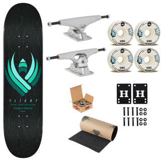 Powell Peralta Premium Flight Skateboard 244 Retro 8.5" Krux Trucks, SML Wheels, Independent Bearings