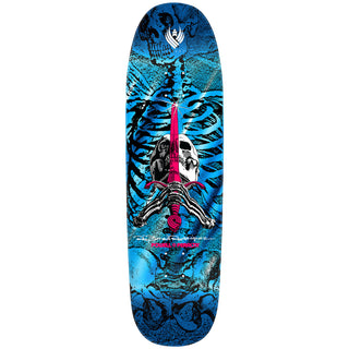 Powell Peralta Deck Skull and Sword Flight Blue 9.265" x 32"