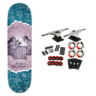 Anti Hero Skateboard Complete Pfanner its a Sign (Assorted) 8.06" x 31.8"