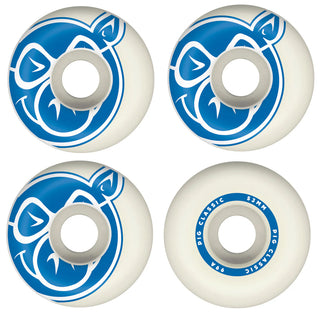Pig Skateboard Wheels 53mm Classic 99A White