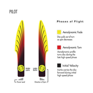 Streamline Disc Golf Cosmic Election Pilot Firm Putter 2/5/0/1 Mango/Gold 171 grams