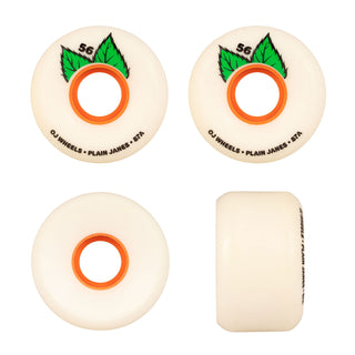 OJ III Wheels 56mm Plain Jane Keyframe V2 87A White