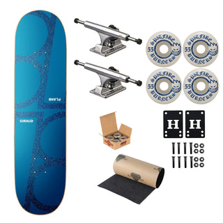 Plan B Premium Skateboard Complete Giraud Monochrome Twin 8.125" Ft. Ace/Spitfire/Independent