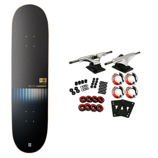 Plan B Skateboard Complete Gustavo Fractal Twin 8.375" x 32"