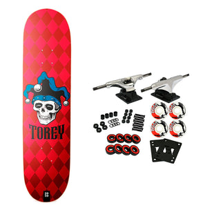 Plan B Skateboard Complete Torey Pudwill Jester Twin Tail 8.25" x 31.88"