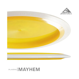 Axiom Disc Golf Plasma Mayhem Distance Driver 13/5/-1.5/2 Green/Red 174 grams