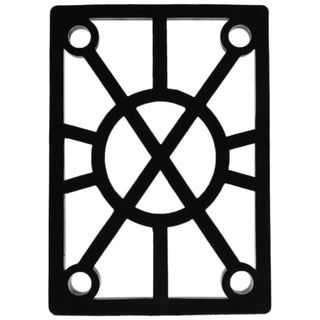 H Block Risers Angled Black (Hard Plastic)