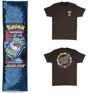 Santa Cruz X Pokemon Gift Pack - Deck + T-Shirt