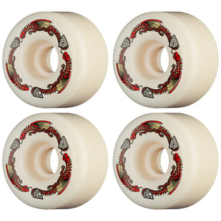 Powell Peralta Skateboard Wheels 58mm x 38mm Dragon Formula 93A V7 Double Locks
