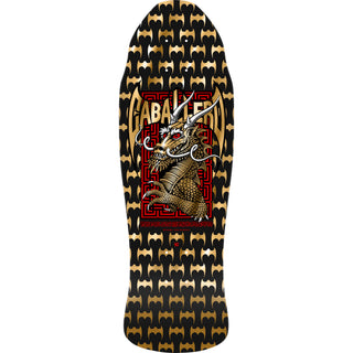 Powell Peralta Skateboard Caballero Street Black/Gold Foil / Independent/ Rat Bones White