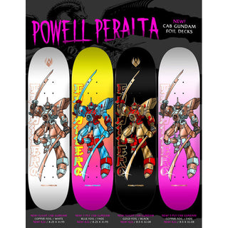Powell Peralta Skateboard Deck Flight Steve Caballero Gundam 8.5" x 32.08"