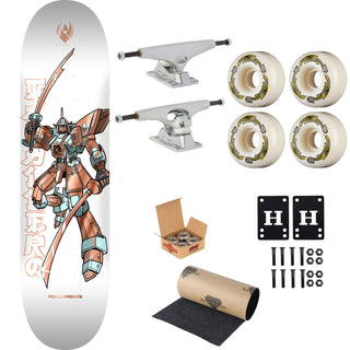 Powell Peralta Premium Flight Skateboard Caballero Gundam 8.25", Krux Trucks, Dragon Formula Wheels, Independent Bearings