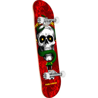 Powell Peralta Skateboard Complete McGill Skull and Snake Red 7.75" x 31.08"