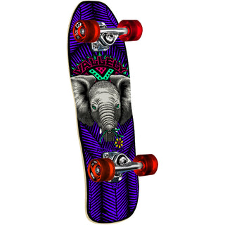 Powell Peralta Skateboard Complete Vallely Baby Elephant Cruiser Purple 8.0" x 26"