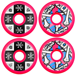 Powell Peralta Skateboard Wheels 64mm Crossbones 97A Pink