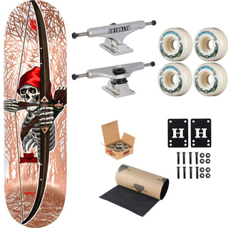 Powell Peralta Premium Flight Skateboard Doelling Twin 8.75" Independent Trucks, Dragon Formula Wheels, Indy Bearings