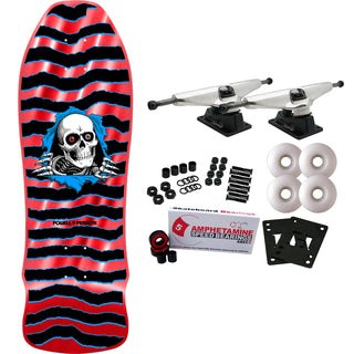 Powell Peralta Skateboard Complete Geegah Ripper Red Foil Old School Reissue