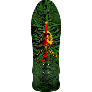Powell Peralta Skateboard Geegah Skull and Sword Green / Independent/ Rat Bones Black