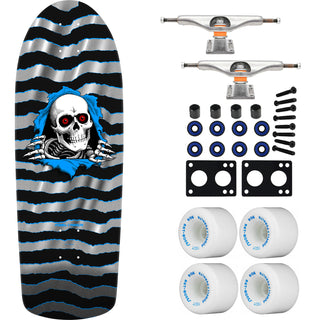 Powell Peralta Skateboard OG Ripper Silver Foil / Independent/ Rat Bones White