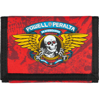 Powell Peralta Skateboards Wallet Ripper Red Tri-Fold
