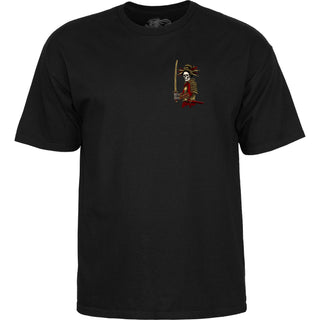 Powell Peralta Skateboard Shirt Sakura Yosozumi Onna-Bugeisha Black