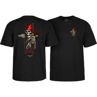 Powell Peralta Skateboard Shirt Zach Doelling Archer Black