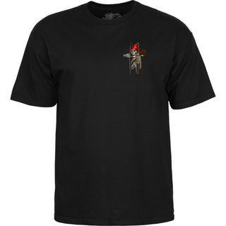 Powell Peralta Skateboard Shirt Zach Doelling Archer Black