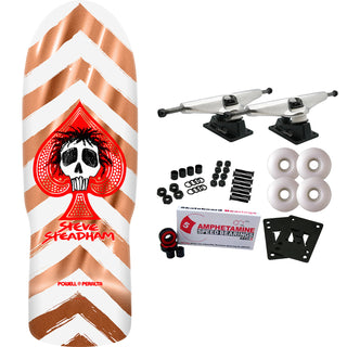 Powell Peralta Skateboard Complete Steadham Spade Copper Foil Old School Reissue