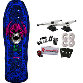 Powell Peralta Skateboard Complete Welinder Classic Blacklight Foil Old School Reissue