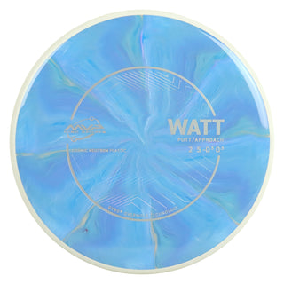 MVP Discs Sports Project Lab Coat Cosmic Neutron Watt Putt and Approach 2/5/-0.5/0.5 Blue Purple 172 grams