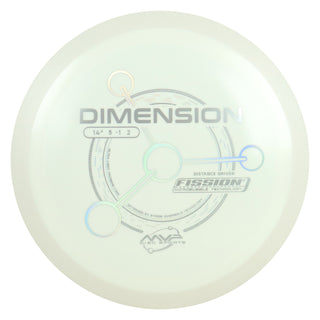 MVP Discs Sports Project Lab Coat Fission Dimension Distance Driver 14.5/5/-1/2 White 163 grams