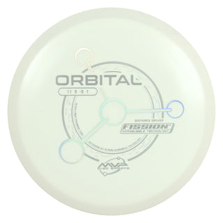 MVP Discs Sports Project Lab Coat Fission Orbital Distance Driver 11/5/-5/1 White 154 grams