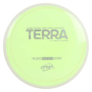 MVP Discs Sports Project Lab Coat James Conrad Neutron Terra Fairway Driver 8/5/0/3 Pastel Yellow 175 grams