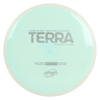 MVP Discs Sports Project Lab Coat James Conrad Neutron Terra Fairway Driver 8/5/0/3 Powder Blue 173 grams