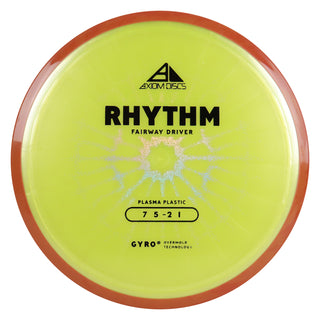Axiom Discs Project Lab Coat Plasma Rhythm Fairway Driver 7/5/-2/1 Yellow/Orange 175 grams