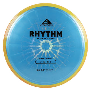 Axiom Discs Project Lab Coat Plasma Rhythm Fairway Driver 7/5/-2/1 Blue/Yellow Orange 167 grams