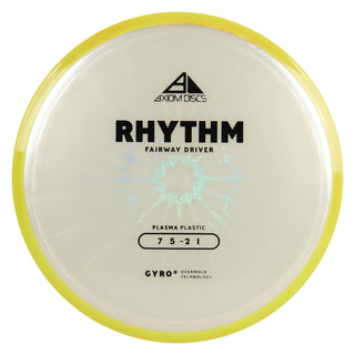 Axiom Discs Project Lab Coat Plasma Rhythm Fairway Driver 7/5/-2/1 White/Yellow 166 grams