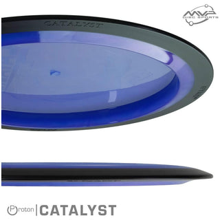 MVP Disc Golf Proton Catalyst Distance Driver 13/5.5/-2/2 Deep Blue 173 grams