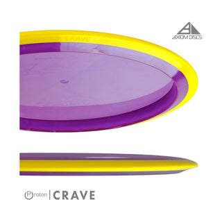Axiom Disc Golf Proton Crave Fairway Driver 6.5/5/-1/1 Maroon/Red 173 grams