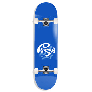 Push Skateboard Complete Blue 7.75"